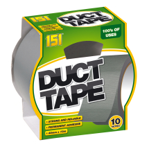 151 Silver Duct Tape 48mm x 10m